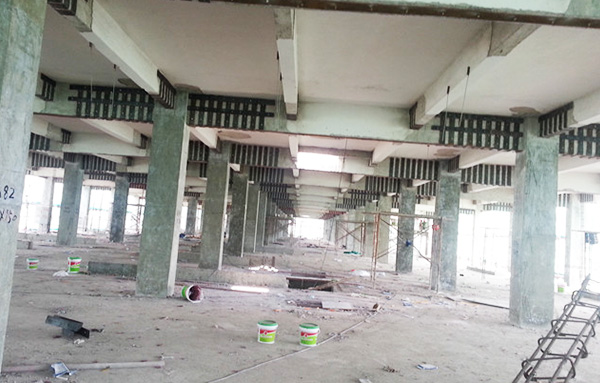 醫院柱加大截面加固 醫院柱加大截面加固